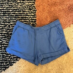 Universal Thread Blue Athletic Shorts Lightweight Elastic Waist